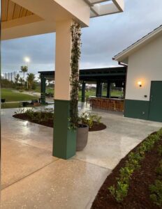 WPB Golf Park 2 - Shellbroadcast Concrete